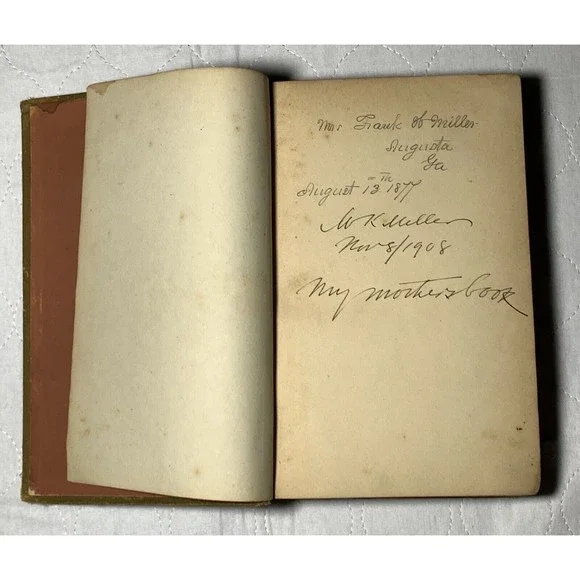 Antique 1874 The Life of Christ Hardcover Book Frederic Farrar Hurst & Company - Picture 4 of 16